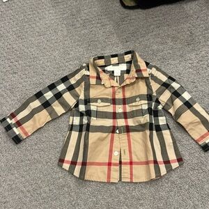 Burberry boys button down